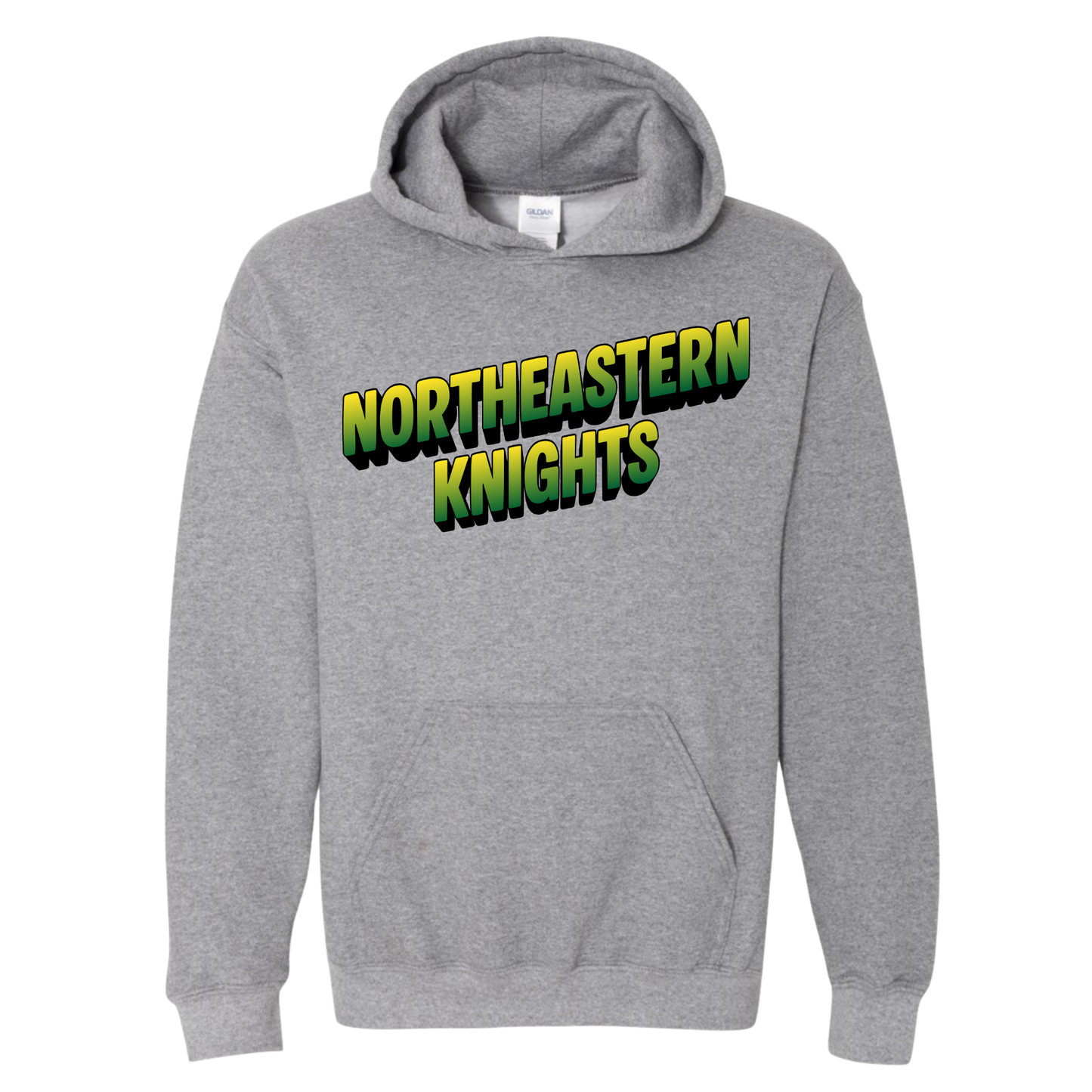 Northeastern Knights Shade Gradiant Hoodie