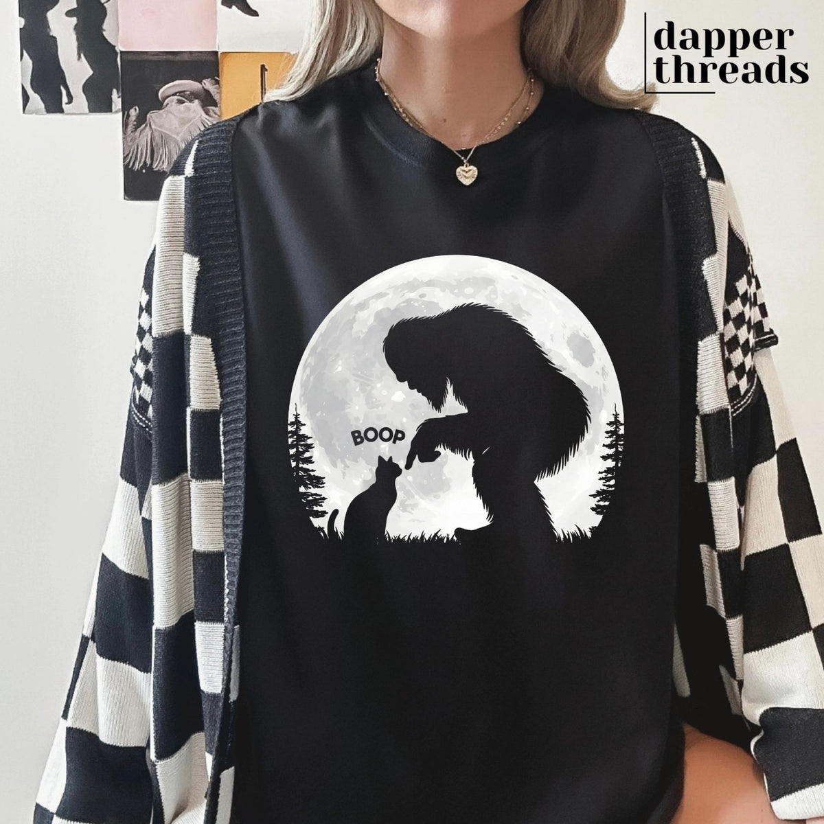Bigfoot Kitty Boop Tee