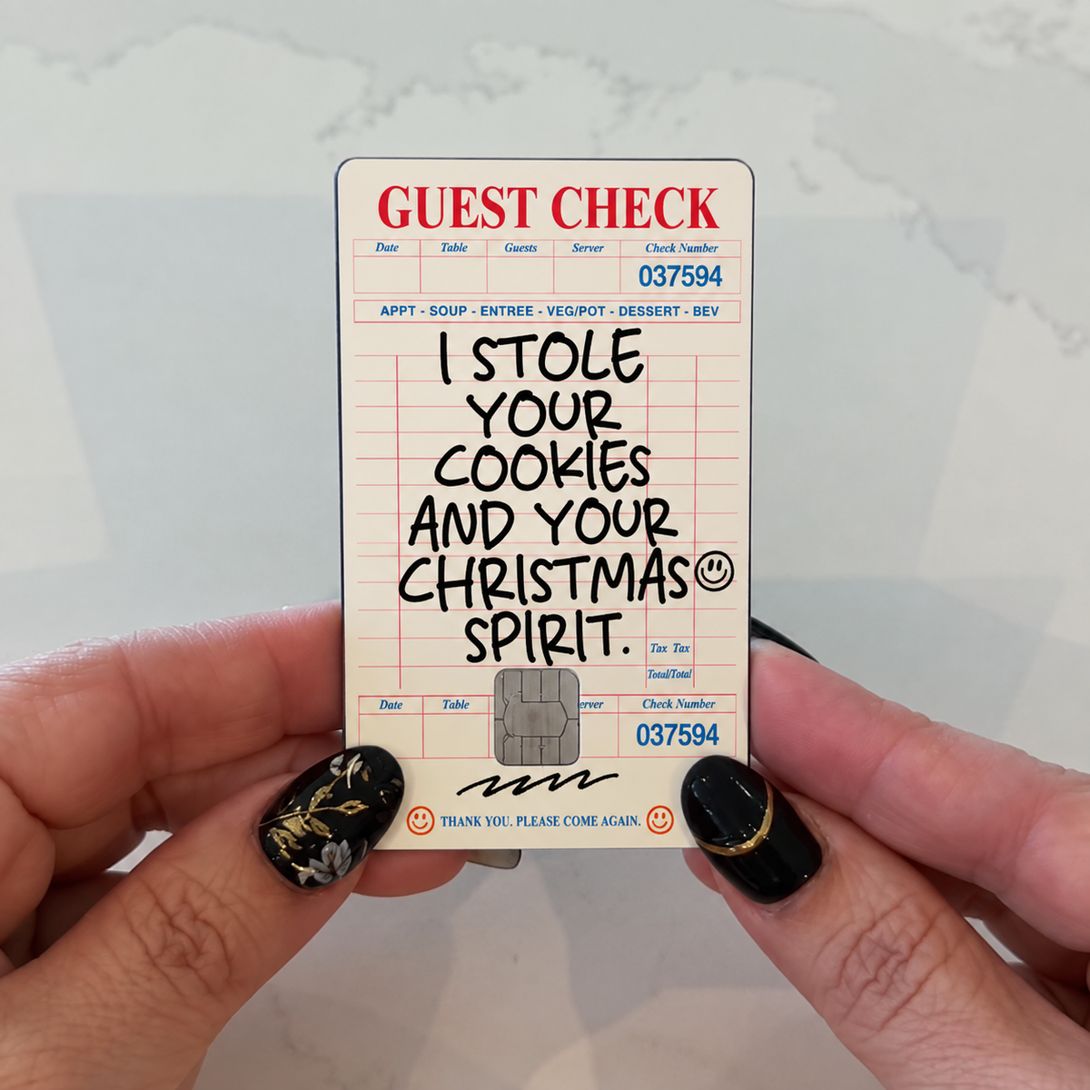 Stole Your Cookies Credit Card Skin