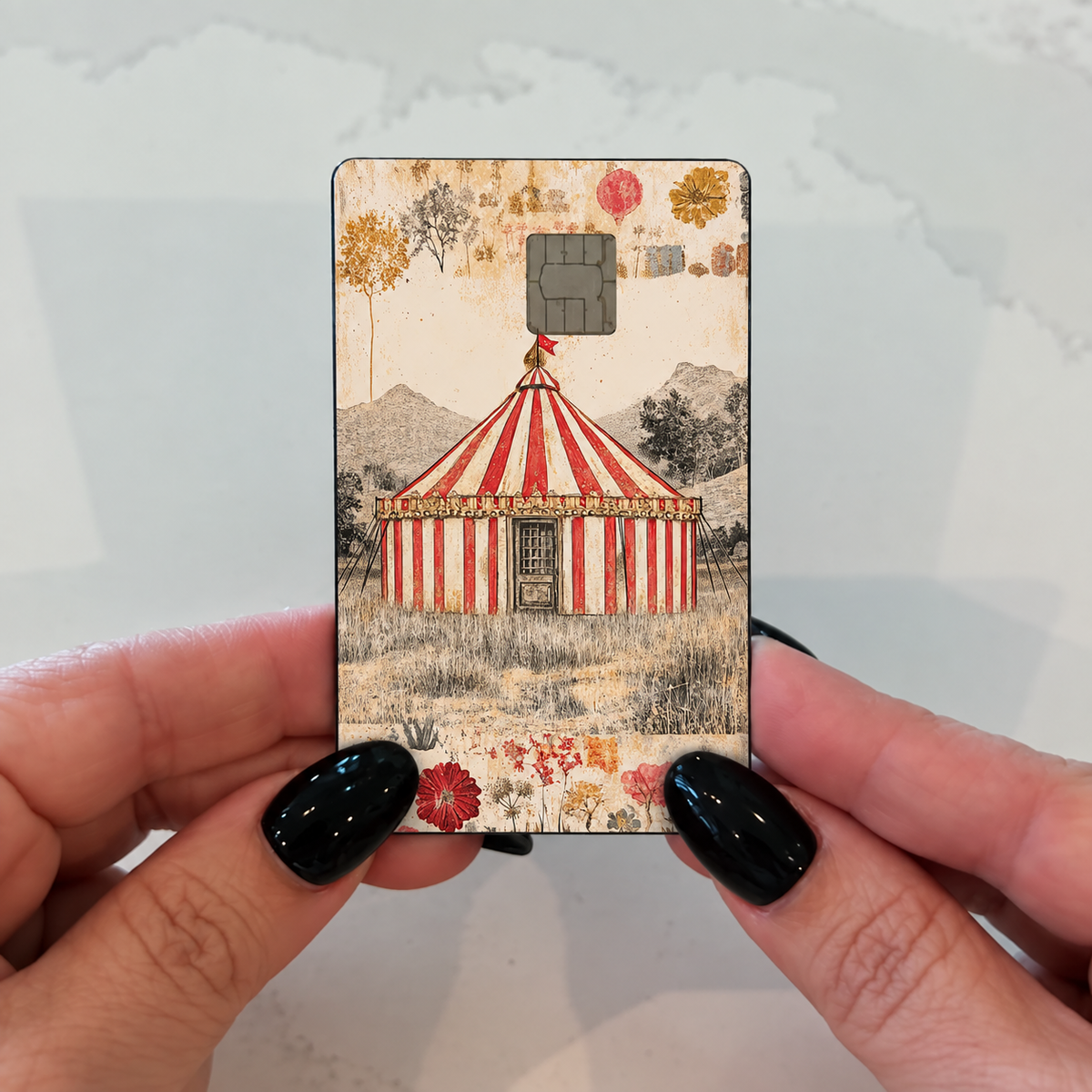 Big Top Tent Credit Card Skin