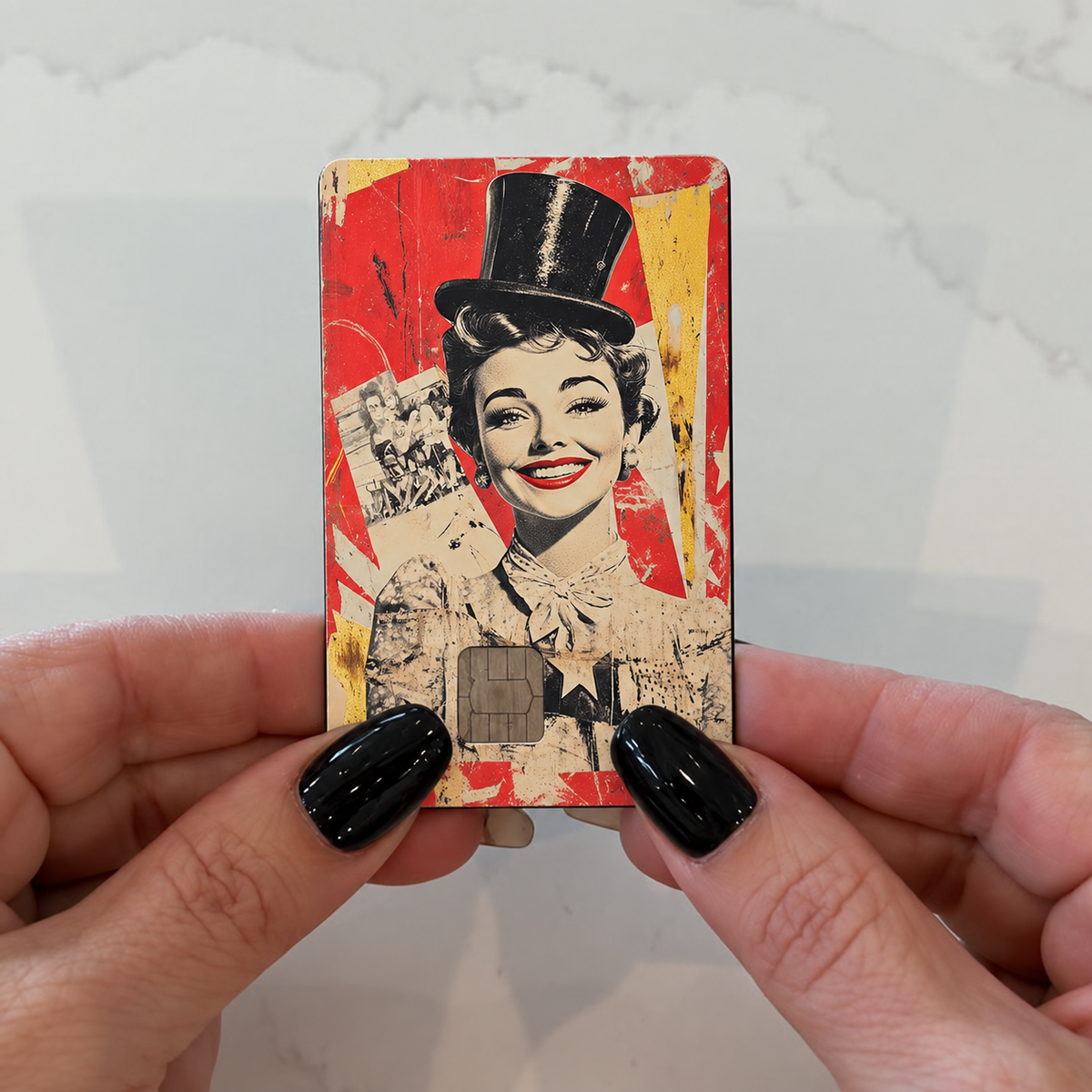 Circus Lady Credit Card Skin
