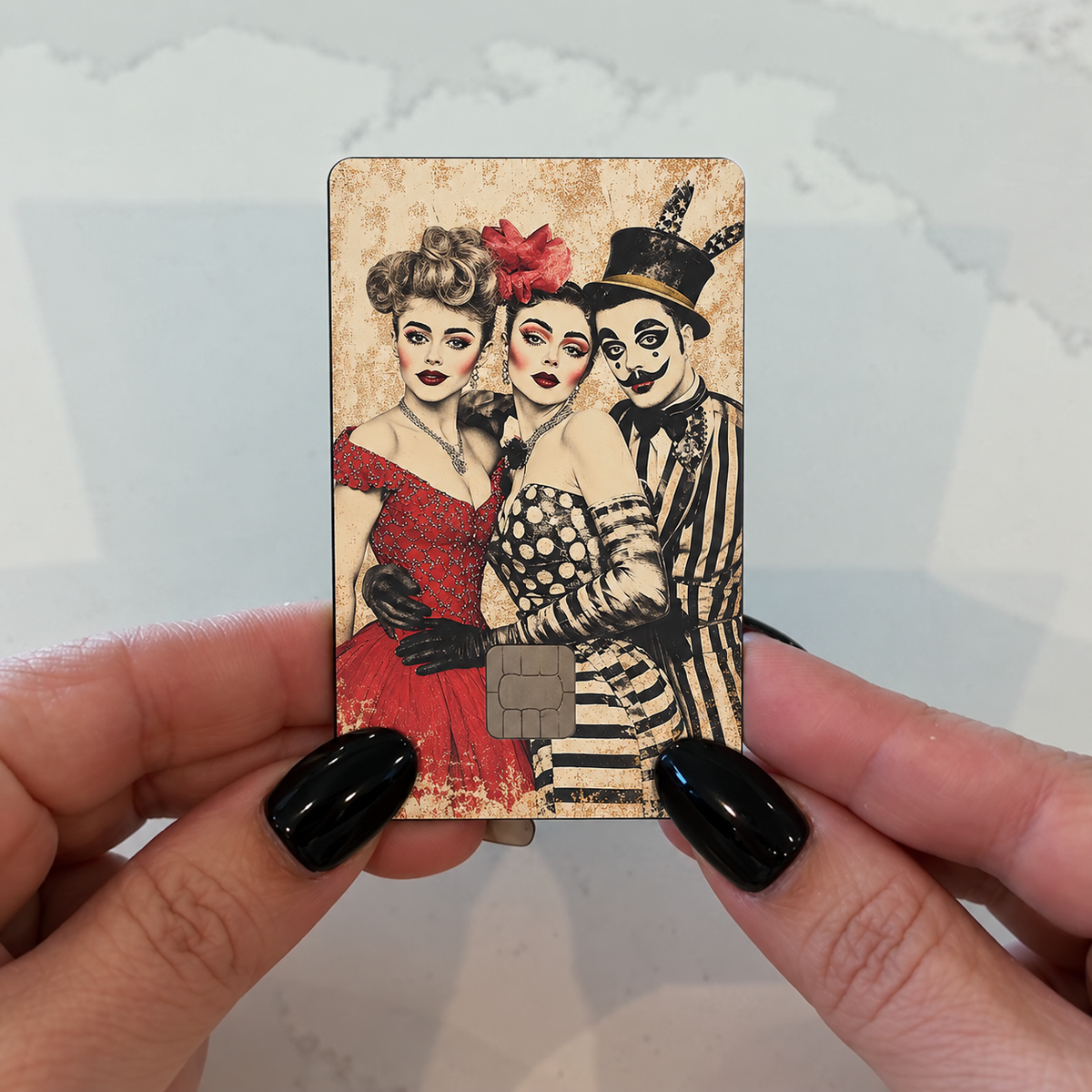 Circus Trio Credit Card Skin