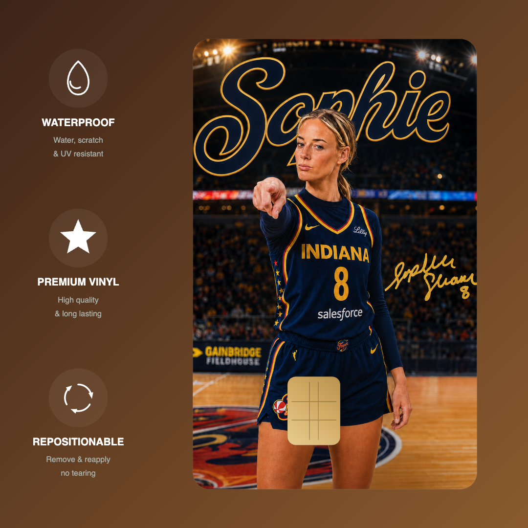 Sophie Heat Credit Card Skin - FREE SHIPPING