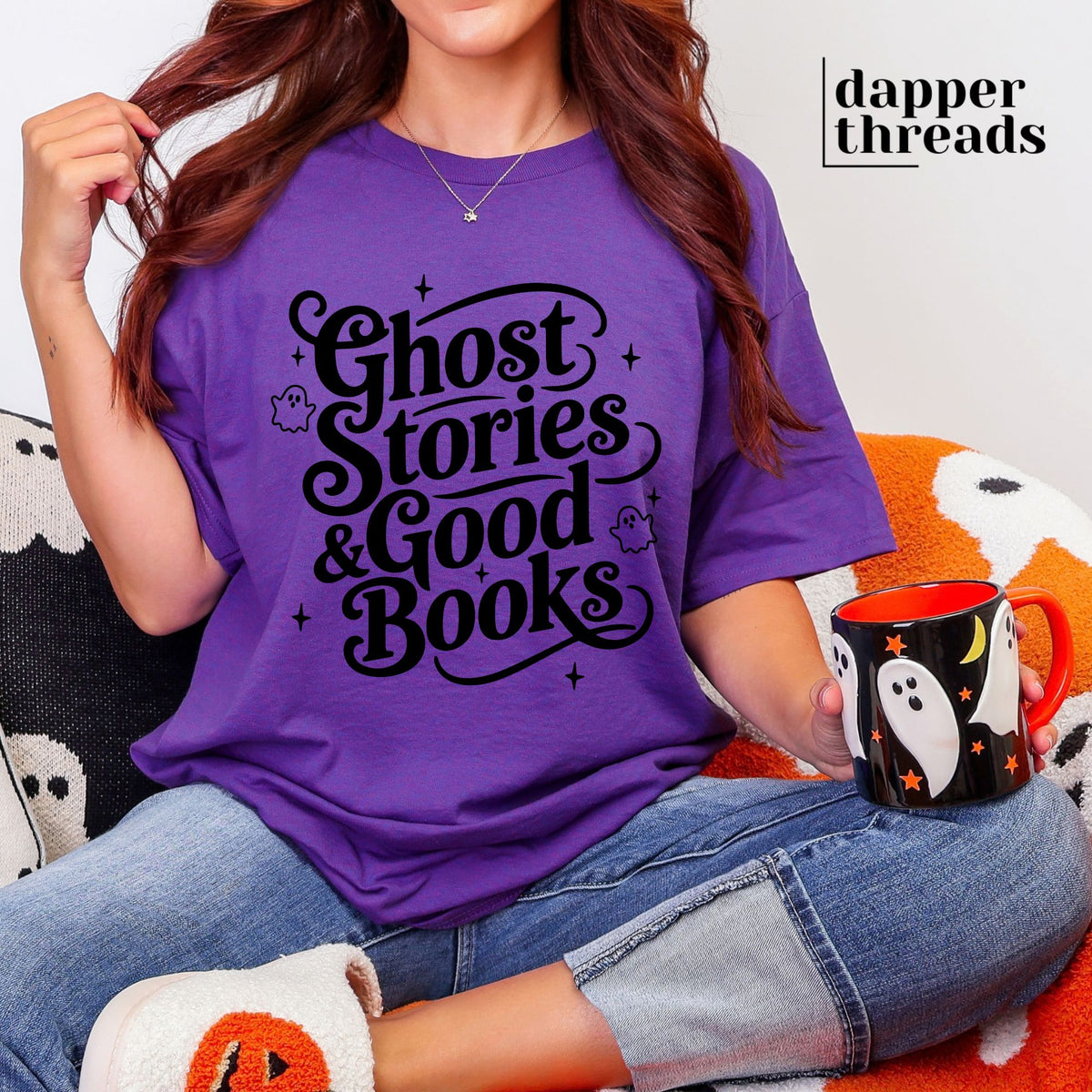 Ghost Stories & Good Books Tee