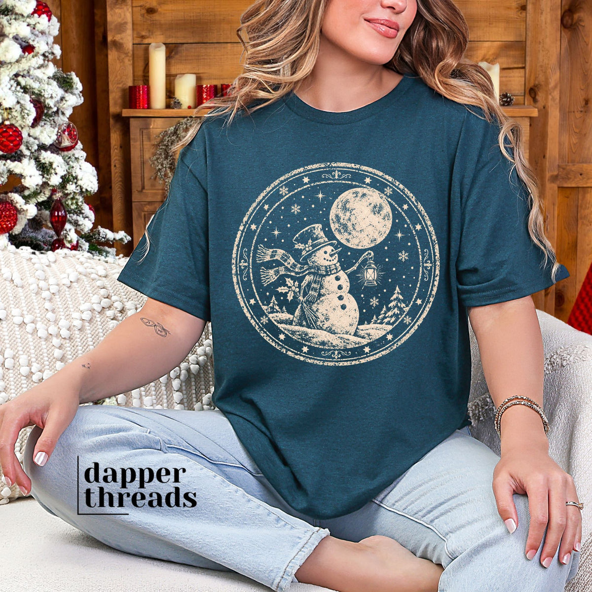 Light My Way Snowman Tee