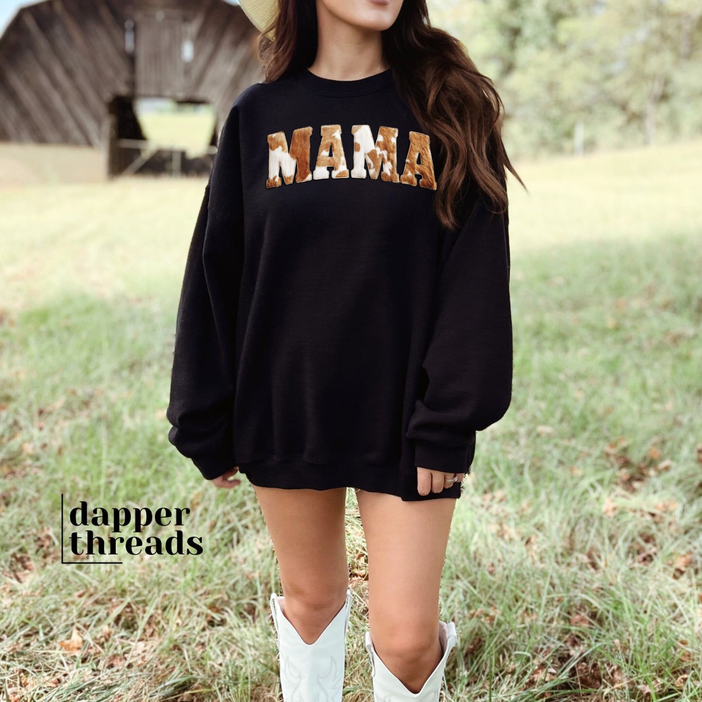 Mama Cowhide Sweatshirt