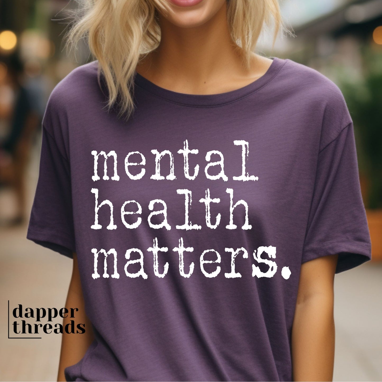Mental Health Matters Type Tee