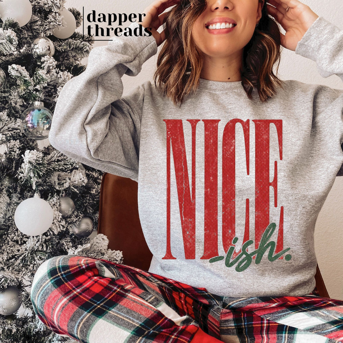 Nice-ish Distressed Sweatshirt