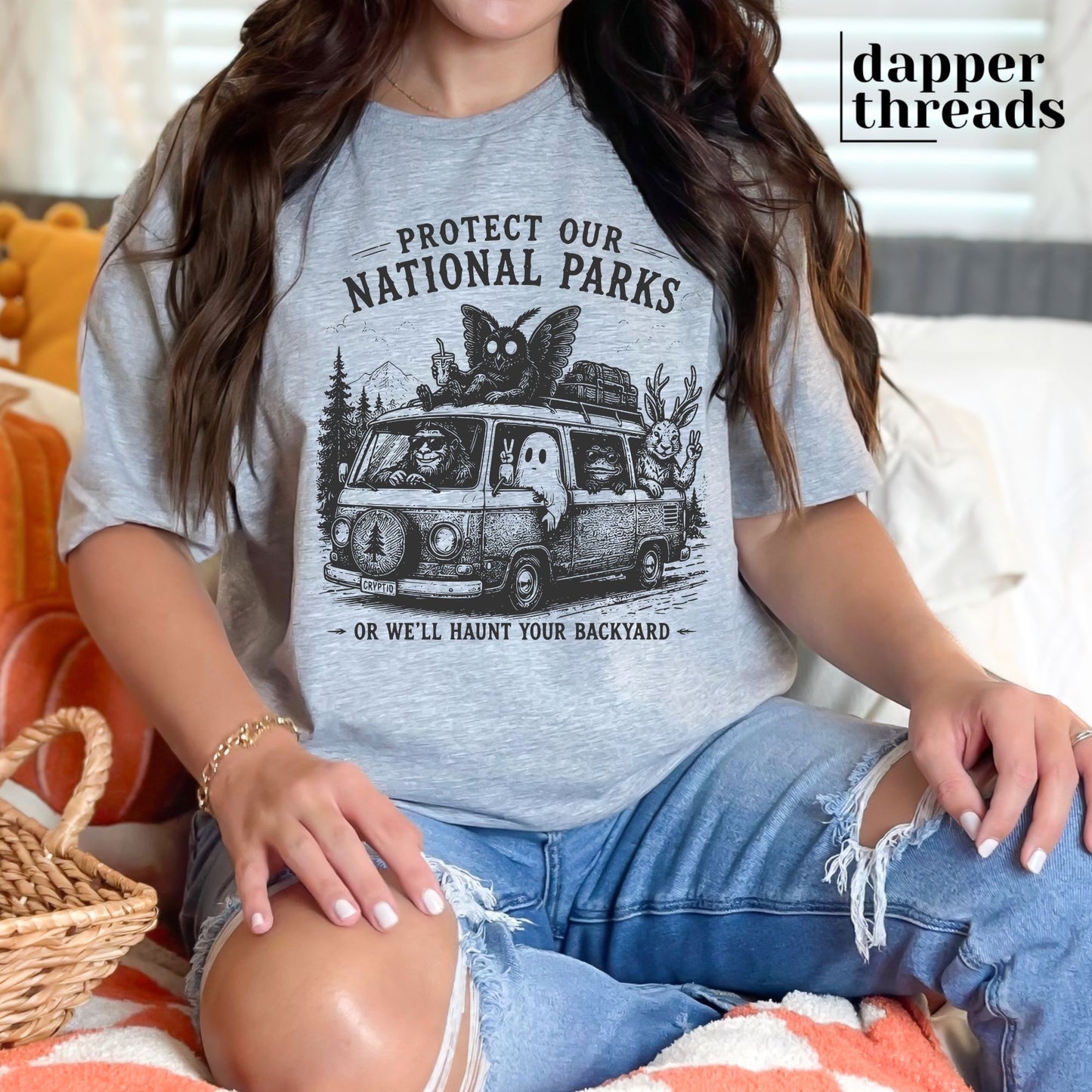 Protect Our National Parks Cryptids Tee
