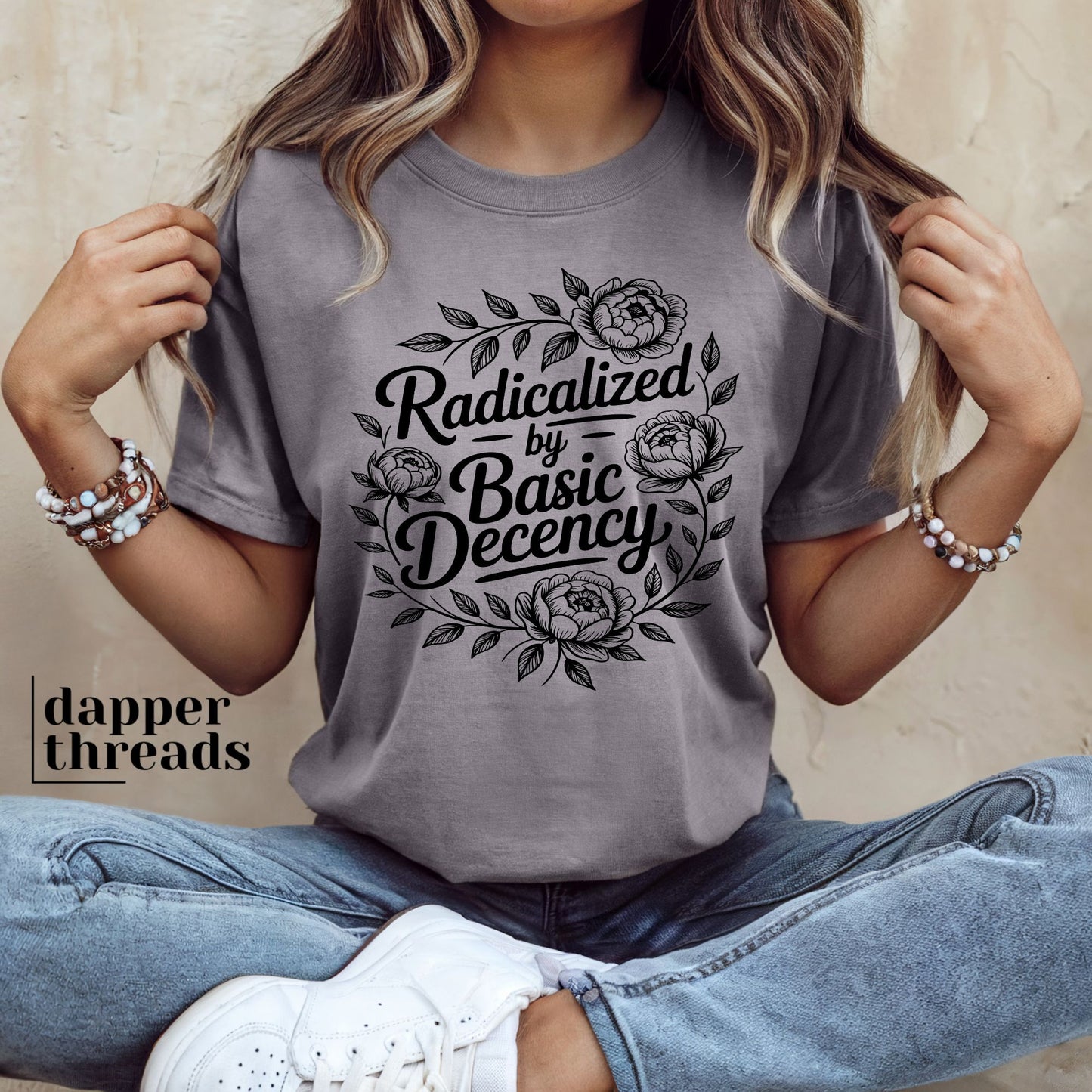 Radicalized By Basic Decency Tee