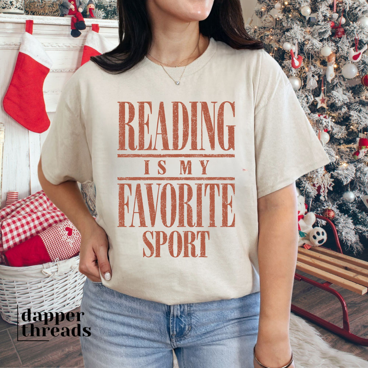 Reading Is My Favorite Sport Tee