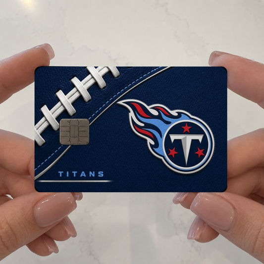 Titans Football Credit Card Skin