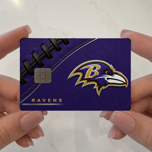 Ravens Football Credit Card Skin