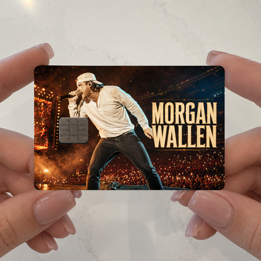 Morgan Concert Credit Card Skin - FREE SHIPPING