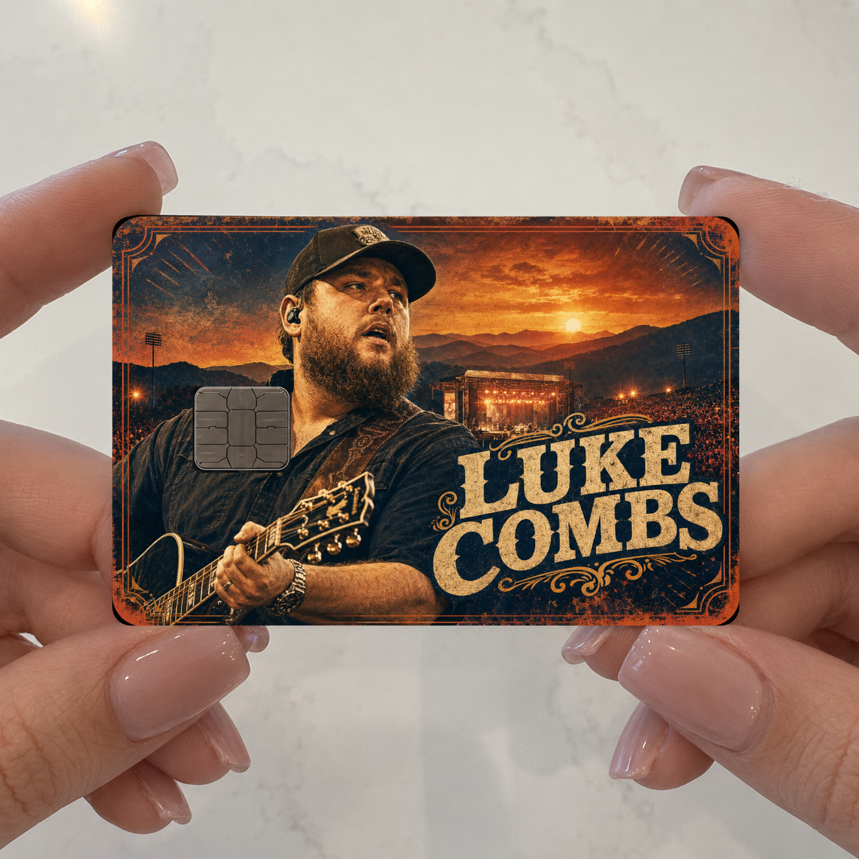 Luke Music Credit Card Skin - FREE SHIPPING