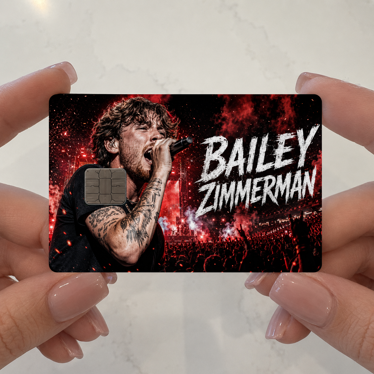 Bailey Concert Credit Card Skin - FREE SHIPPING
