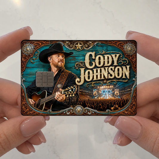 Cody Music Credit Card Skin - FREE SHIPPING