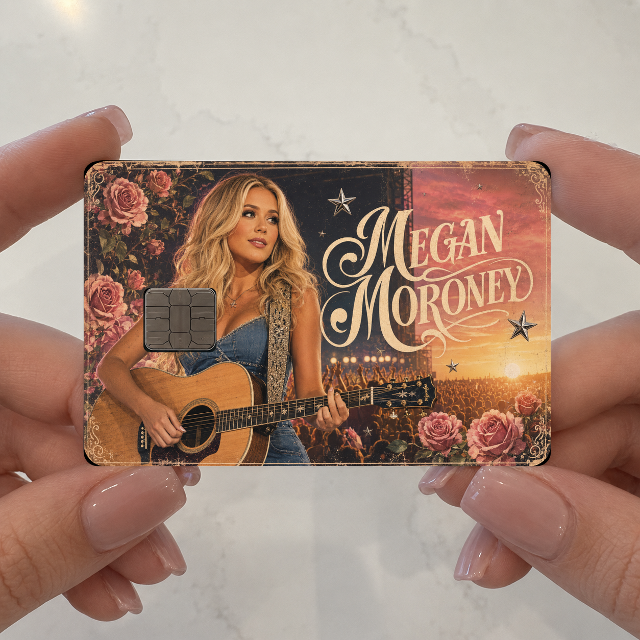 Megan Concert Credit Card Skin - FREE SHIPPING