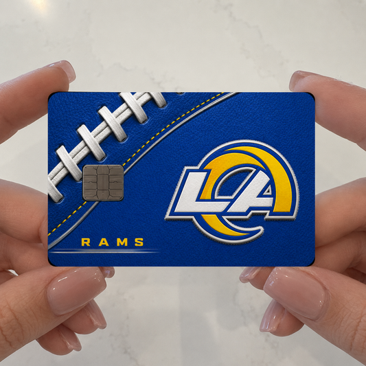 Rams Football Credit Card Skin