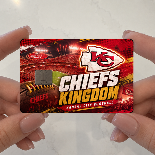 Chiefs Kingdom Credit Card Skin