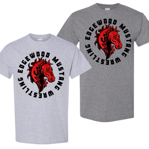 Edgewood Mustang Wrestling Tee