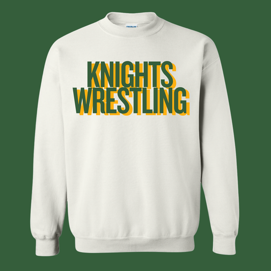 Knights Wrestling Yellow Shadow Sweatshirt