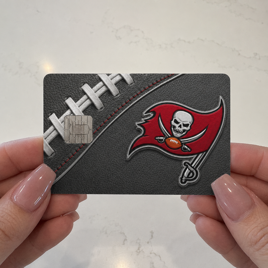 Buccaneers Football Credit Card Skin