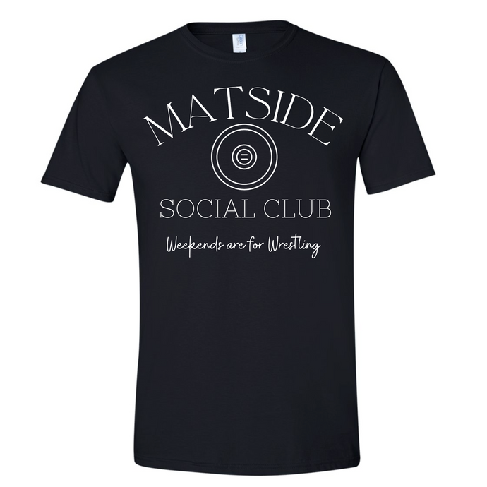 Matside Social Wrestling Mat Club Tee