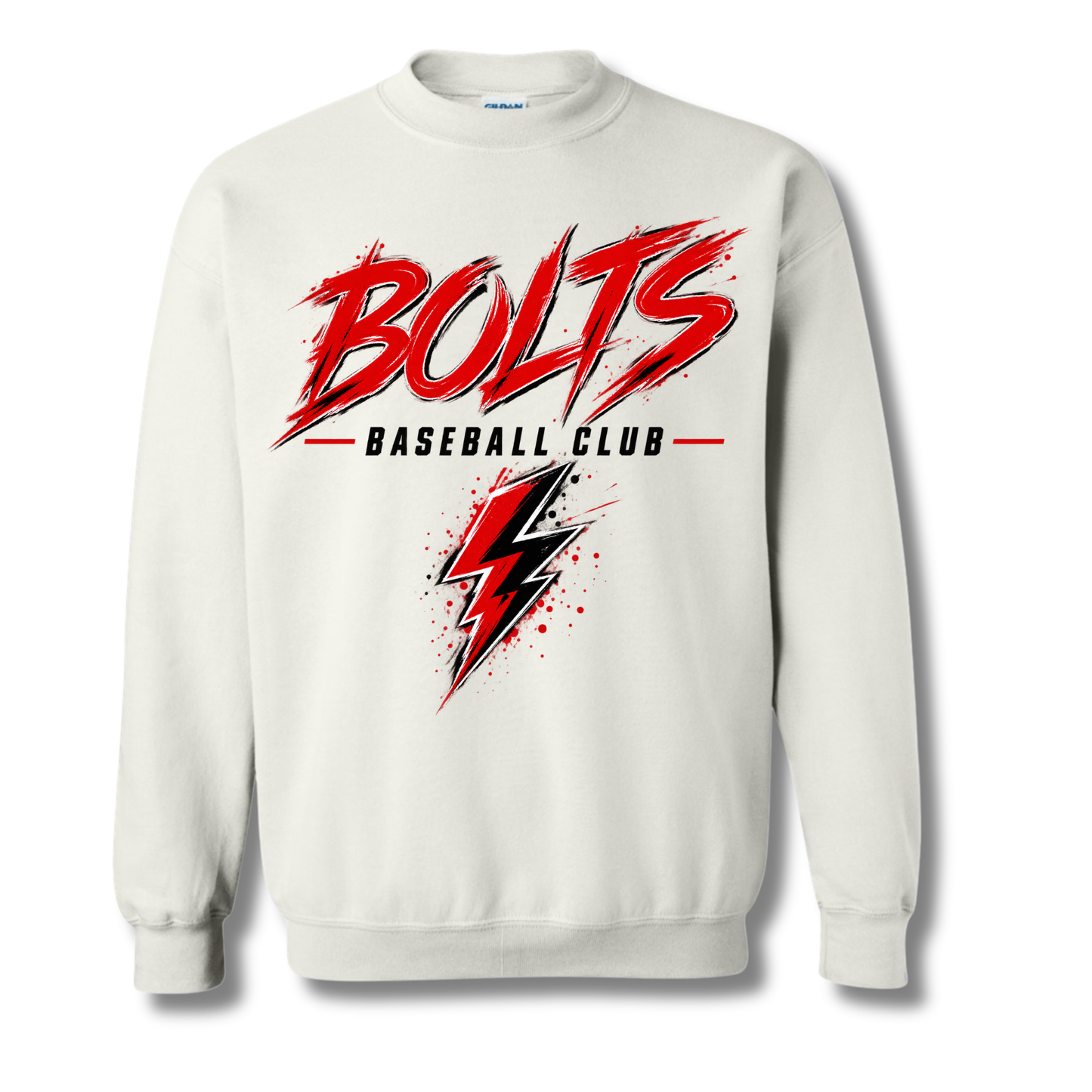 Bolts Paint Splatter Sweatshirt