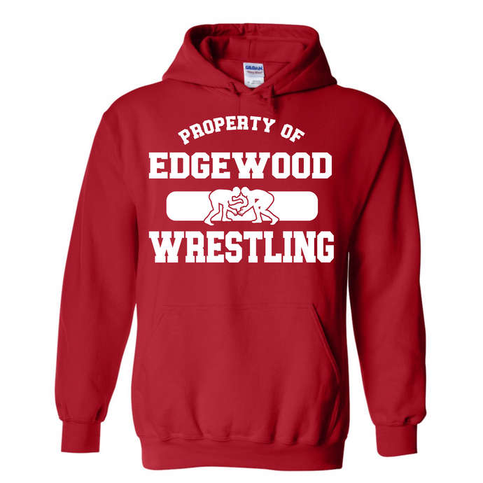 Property of Edgewood Wreslting Hoodie