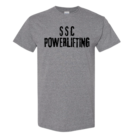 SSC Powerlifting Spray Paint Tee