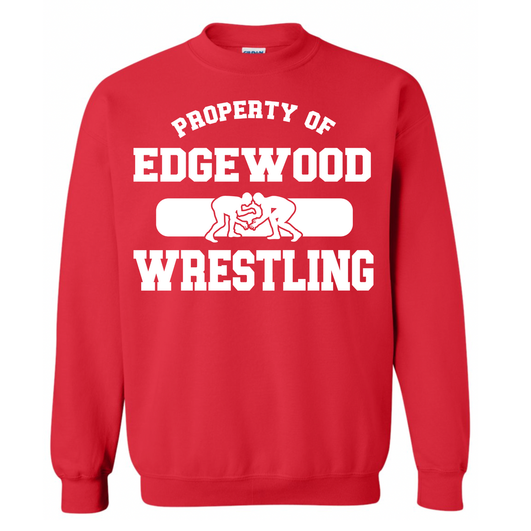 Property of Edgewood Wrestling Sweatshirt