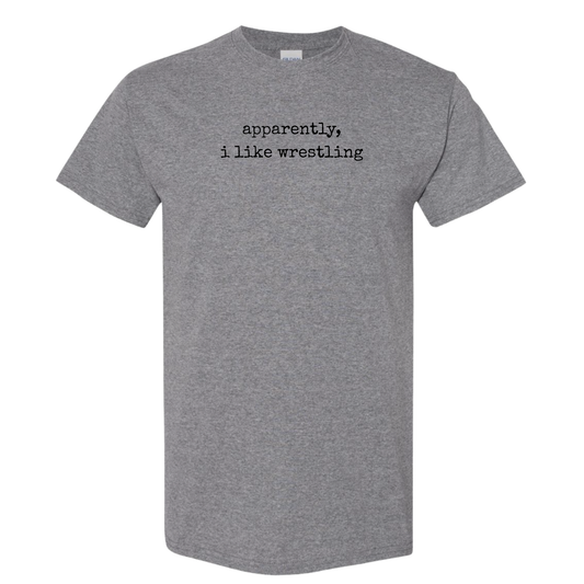 I Like Wrestling (Black Ink) Tee