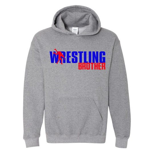 Wrestling Brother B/R Block Hoodie