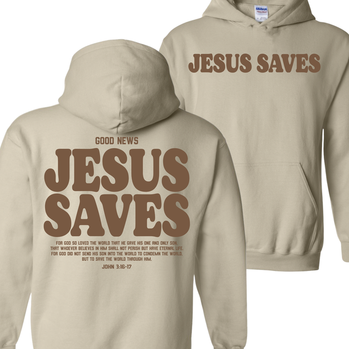 Jesus Saves Hoodie