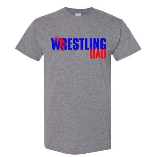Wrestling Dad B/R Block Tee
