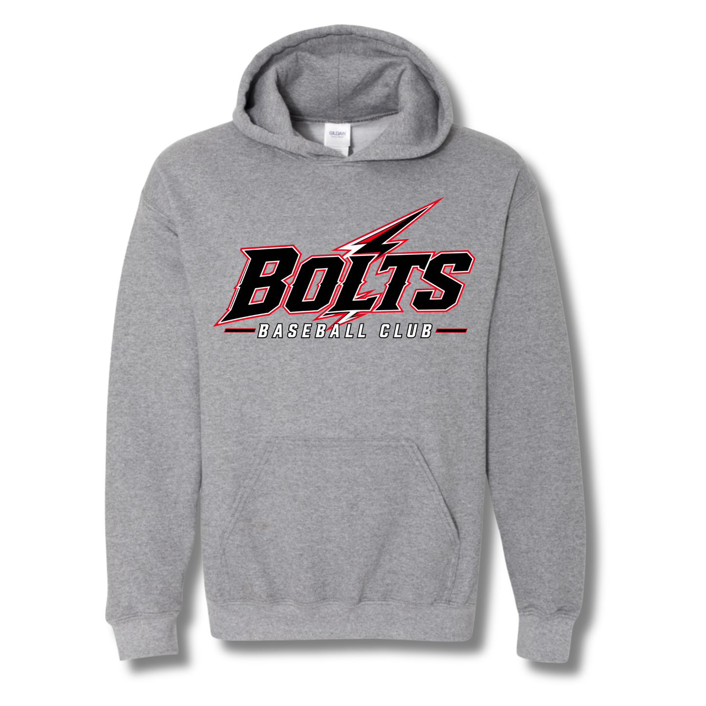 Black Bolts Lightning Hoodie