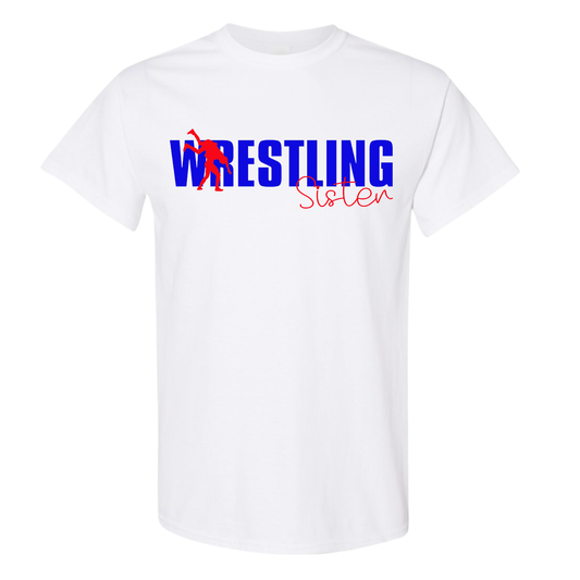 Wrestling Sister B/R Block Tee