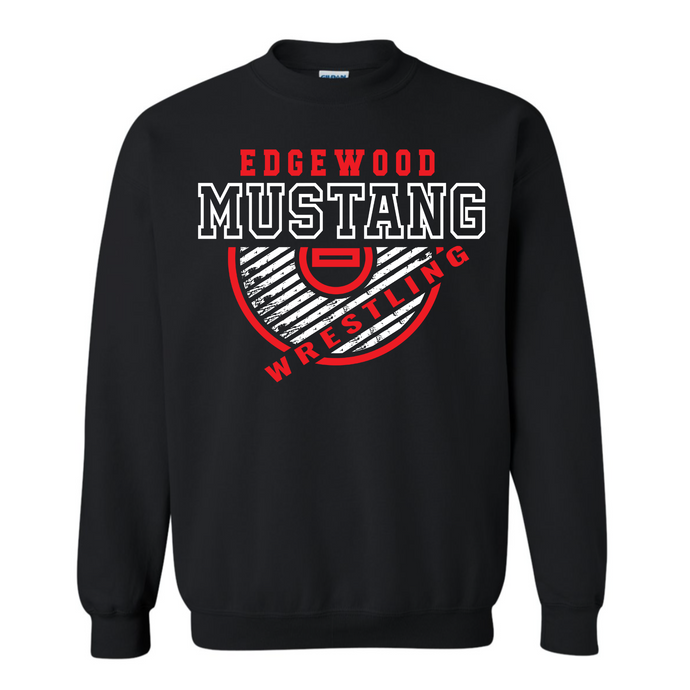 Edgewood Mustang Wrestling Sweatshirt