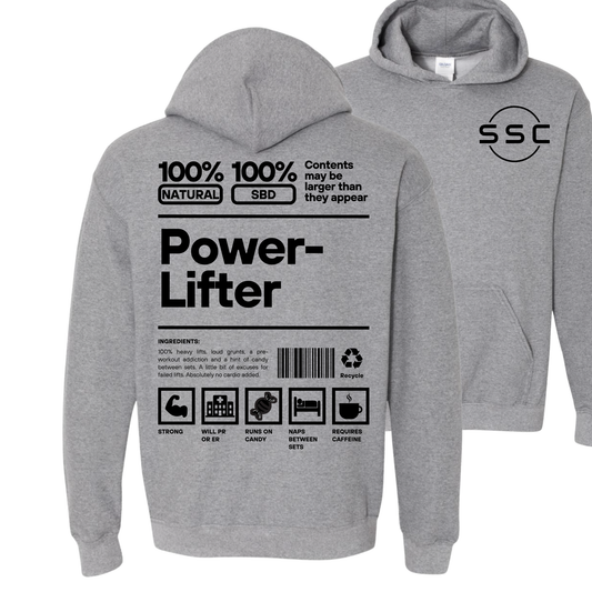 Powerlifter Made Of Hoodie