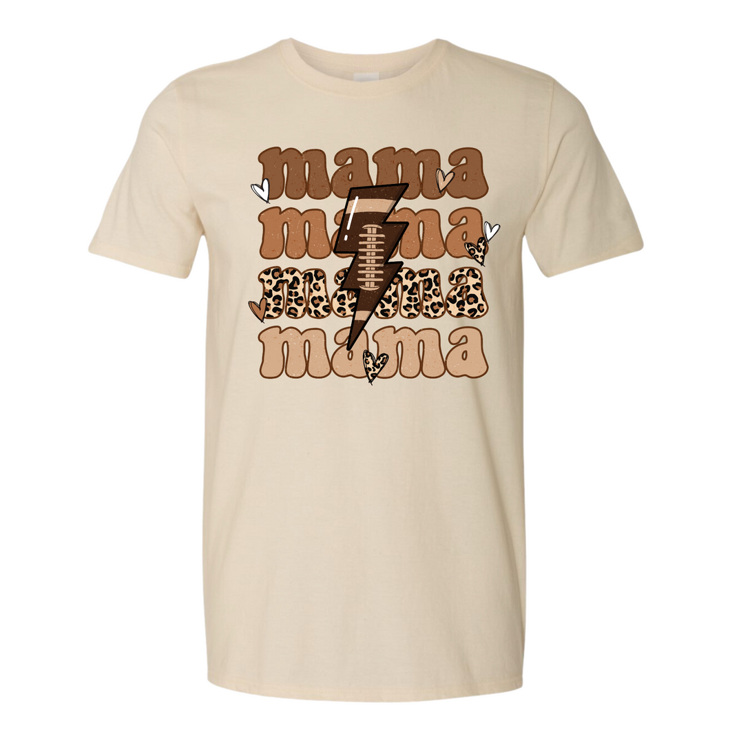 Mama Leopard Lightning Tee