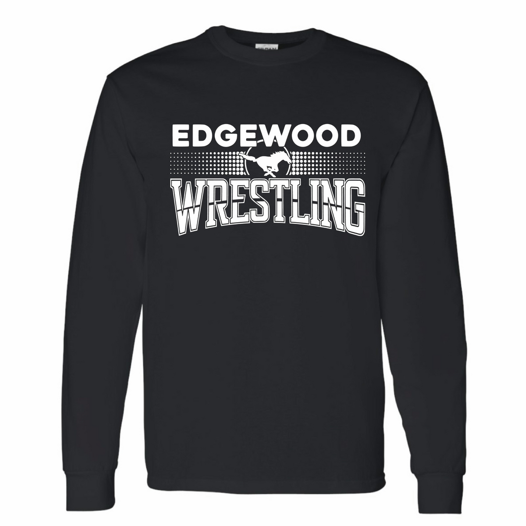 Edgewood Wrestling Fan Gear Long Sleeve Tee