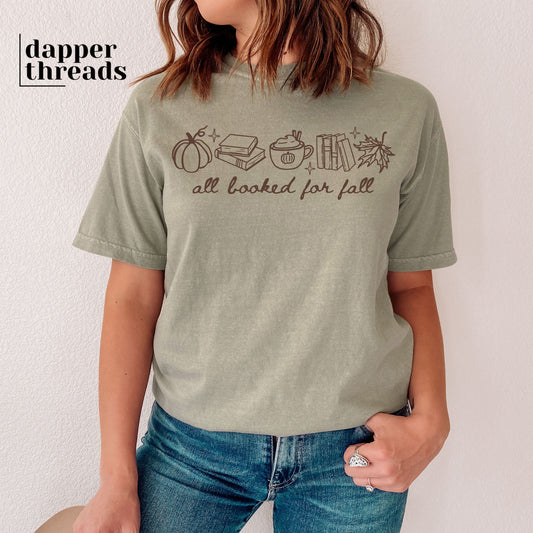 All Booked For Fall Tee