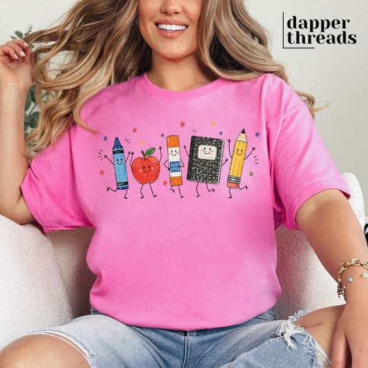 BTS Essentials Friends Doodle Tee