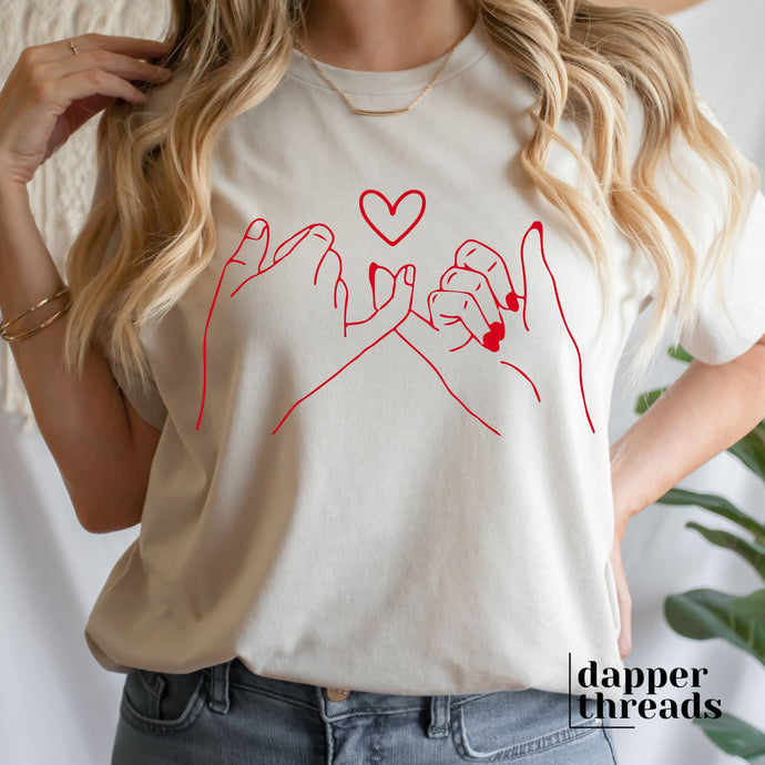 Best Friend Pinky Promise Tee