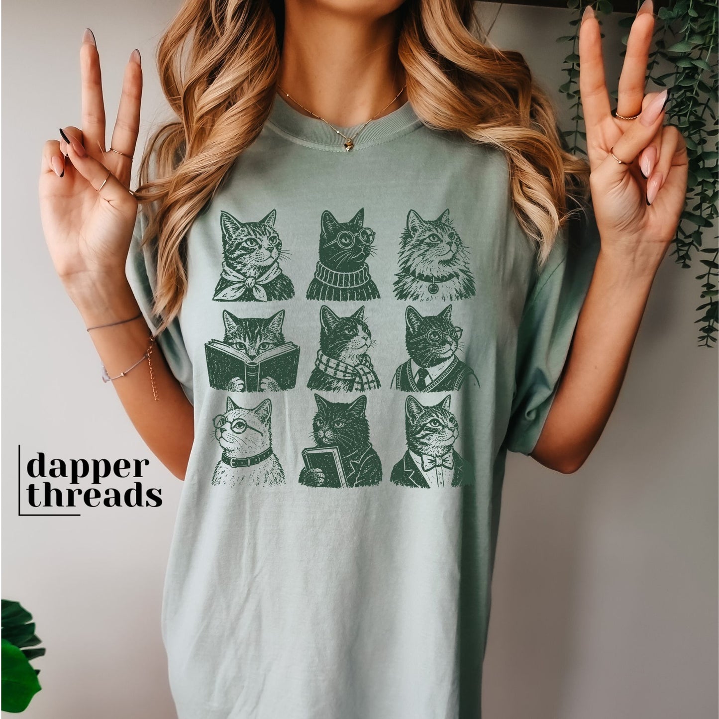 Bookish Cats Tee