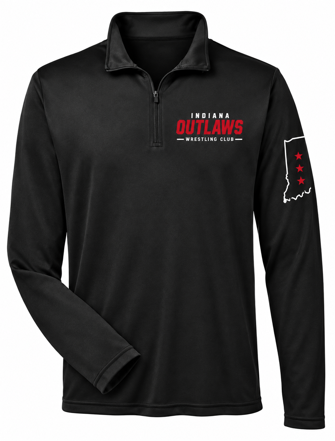 Indiana Outlaws Quarter Zip Pullover