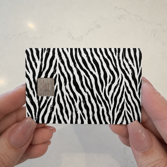 Zebra Stripes Credit Card Skin