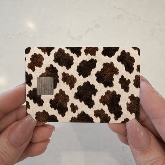 Cow Hide Credit Card Skin