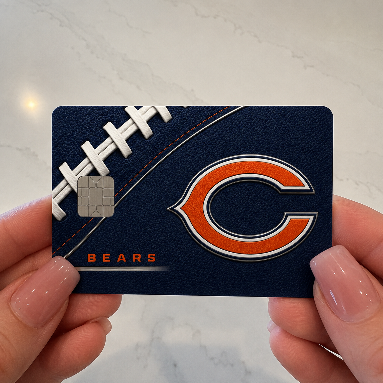 Bears Football Credit Card Skin - FREE SHIPPING